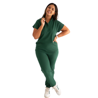 Core 2.0 Jude Mandarin Collar Two-Pocket Scrub Top